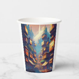 Gobelets En Papier Bâtiments