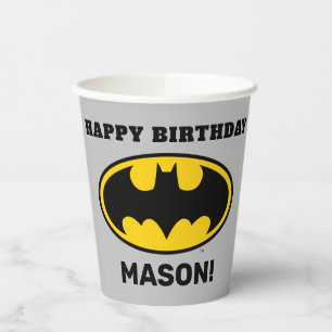 Gobelets En Papier Batman - Gotham City   Anniversaire