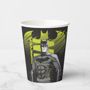 Gobelets En Papier Batman Power Up Caractère Art