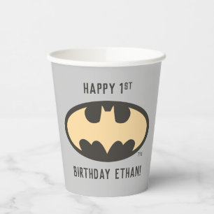 Gobelets En Papier Batman Super Hero Coupes de papier pour la premièr