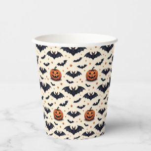 Gobelets En Papier Beaucoup de chauves-souris