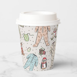 Gobelets En Papier Bébé son Baby shower froid à l'extérieur de l'hive
