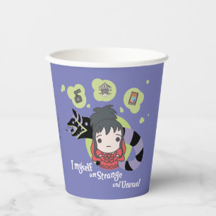 Gobelets En Papier Beetlejus   Chibi Lydia "Étrange et inhabituel"