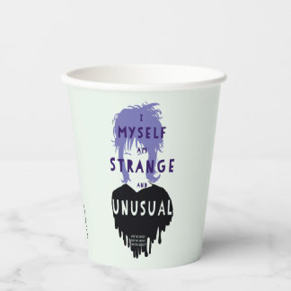 Gobelets En Papier Beetlejus | Lydia Graphisme "étrange et inhabituel