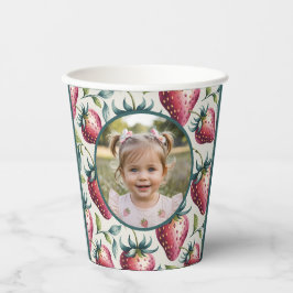 Gobelets En Papier Berry Sweet Strawberry Birthday Photo