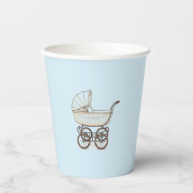 Bleu poussette bébé garçon douche