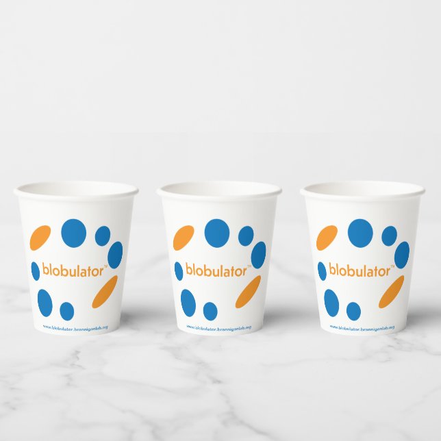 Gobelets En Papier blobulateur  (Multi)