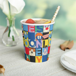 Gobelets En Papier Blocs de contrôle de caractères LOONEY TUNES™
