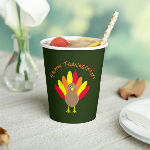 Gobelets En Papier bon thanksgiving