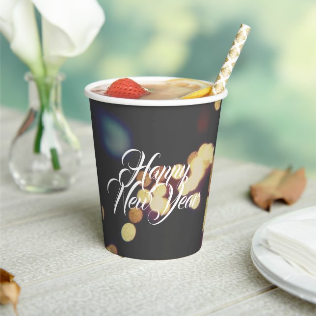 Gobelets En Papier Bonne année (Insitu)