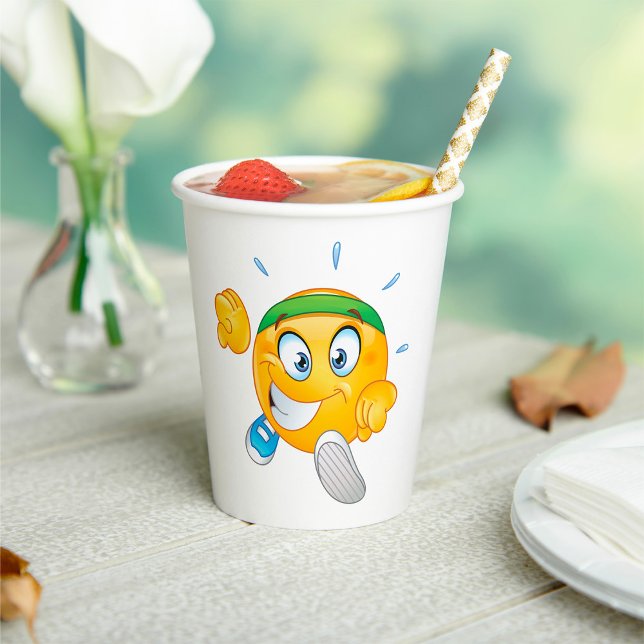 Gobelets En Papier Bonne exécution Emoji (Créateur téléchargé)