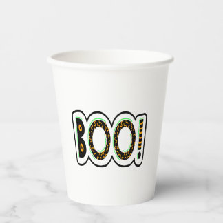 Gobelets En Papier BOO Halloween