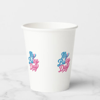 Gobelets En Papier Bouteille de voyage