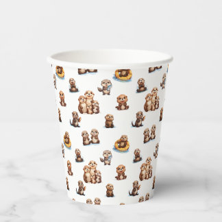 Gobelets En Papier Boutons adorables !