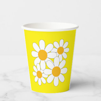 Gobelets En Papier Bright and Bold Daisy