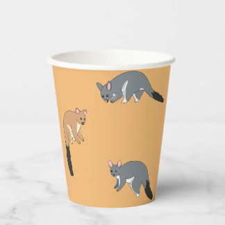 Gobelets En Papier Bushy Tail Possums Paper cup