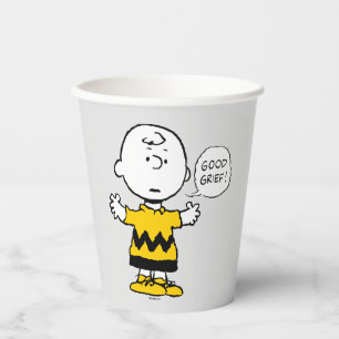 Gobelets En Papier cacahuètes   Good Grief Charlie Brown