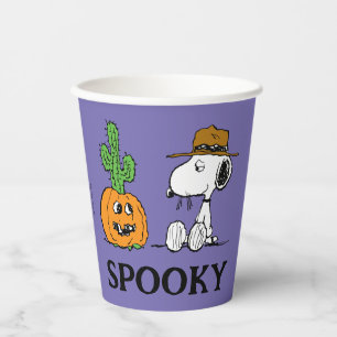 Gobelets En Papier cacahuètes Halloween du désert de Spike