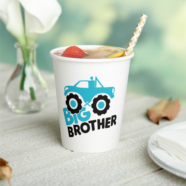 Gobelets En Papier Camion Big Brother Monster (Insitu)
