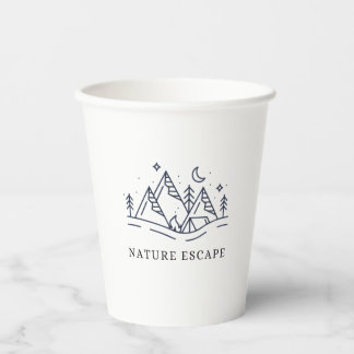 Gobelets En Papier Camping Mug for Outdoor Lovers – Adventure & Natur