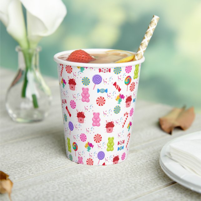 Gobelets En Papier Candies du Colorful (Insitu)