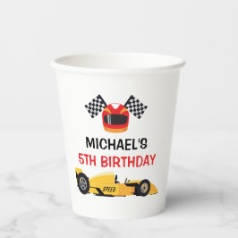 Gobelets En Papier Car Racing Party paper cups
