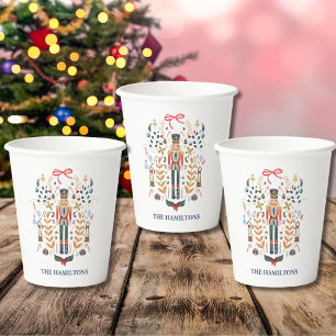 Gobelets En Papier Casse-noisette Noël tasse de papier personnalisée