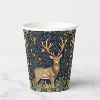 Gobelets En Papier Cerf Art nouveau dans le jardin