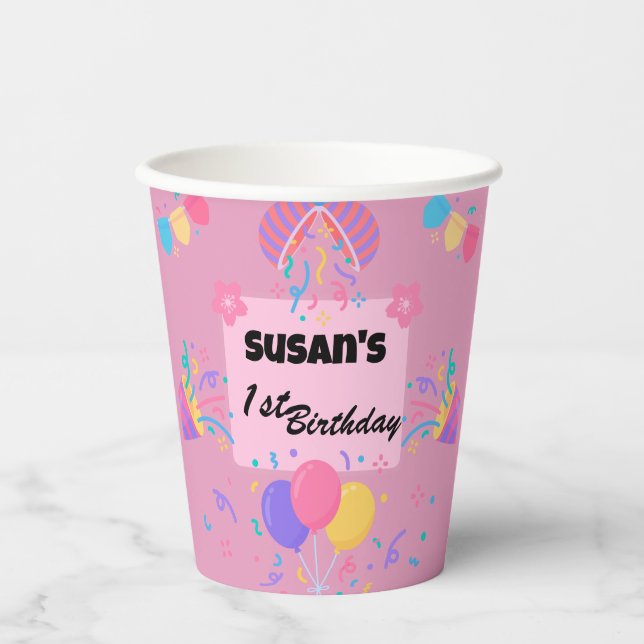 Gobelets En Papier Charming Cherry Blossom Paper Cup (Recto)