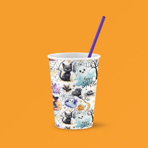 Gobelets En Papier Charming Tasses de papier Halloween