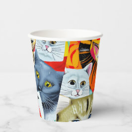 Gobelets En Papier Chats Beaux et Beaux