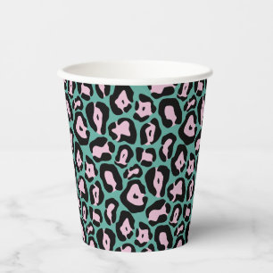 Gobelets En Papier Cheetah Animal Party Print Paper Cup