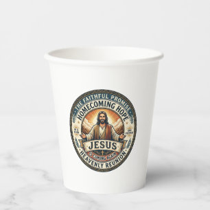 Gobelets En Papier Chemise Jésus Conjoint Militaire en attente Inspir