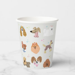 Gobelets En Papier Chiens Animaux