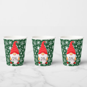 Gobelets En Papier Christmas Gnome