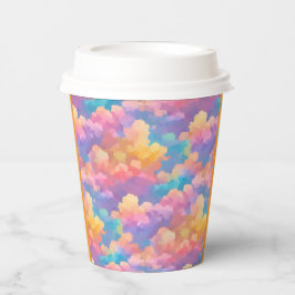 Gobelets En Papier Ciels d'été