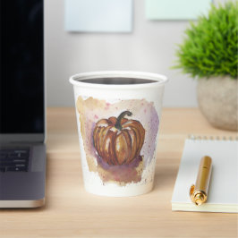Gobelets En Papier Citrouille de tasses de papier