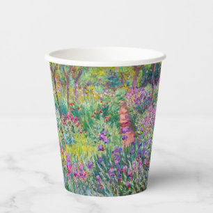 Gobelets En Papier Claude Monet - Le jardin d'Iris à Giverny