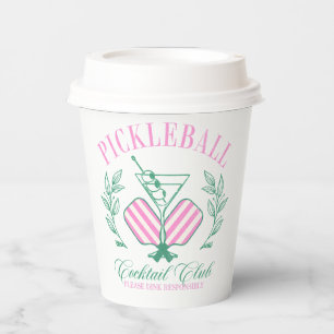 Gobelets En Papier Club Cocktail Pickleball