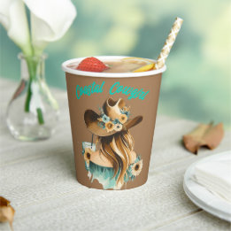 Gobelets En Papier Coastal Cowgirl Western