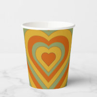 Coeur d'amour Super en couche rétro
