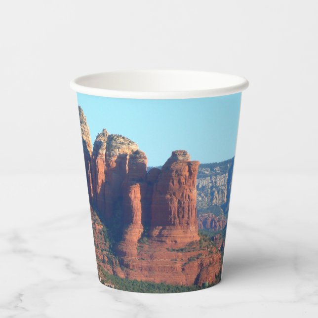 Gobelets En Papier Coffee Pot Rock I à Sedona Arizona (Verso)