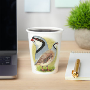Gobelets En Papier Combo de perdrix de Chukar