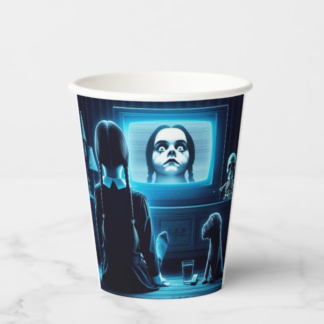 Gobelets En Papier Commande éffrayante tasse de café en vrac (Recto)