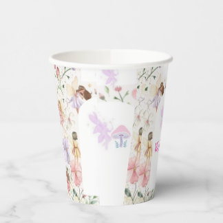 Gobelets En Papier con diseño de hadas personalizado