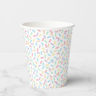 Gobelets En Papier Confetti Pastels (Sprinkles)