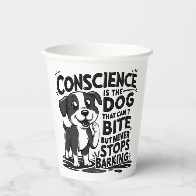 Gobelets En Papier Conscience (Recto)