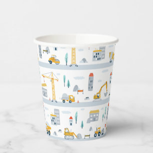 Gobelets En Papier Construction Coupes de fête d'anniversaire