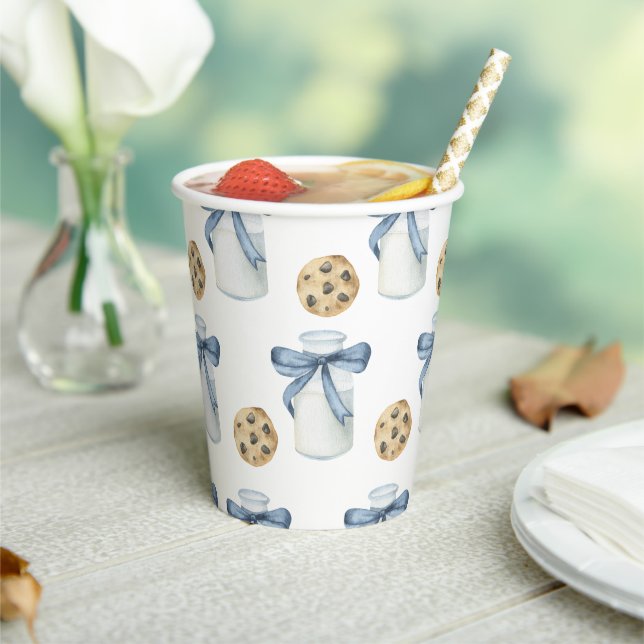 Gobelets En Papier Cookie et Lait Anniversaire (Insitu)