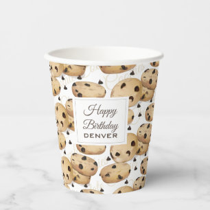 Gobelets En Papier Cookies de chips au chocolat
